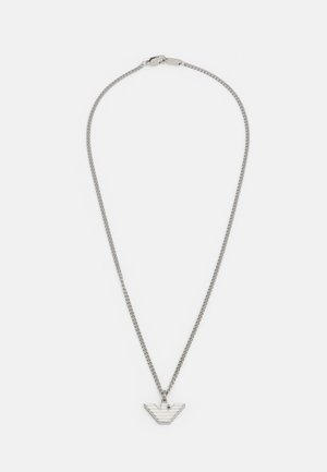 LOGO NECKLACE - Kaulakoru - silver-coloured