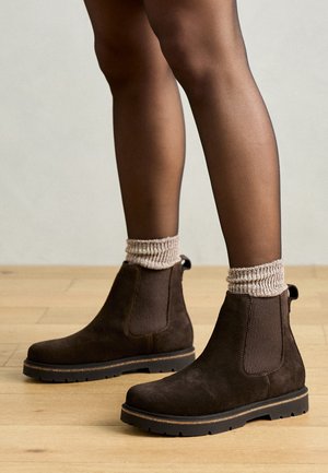 HIGHWOOD SLIP ON WOMEN NARROW - Stivaletti - mocca