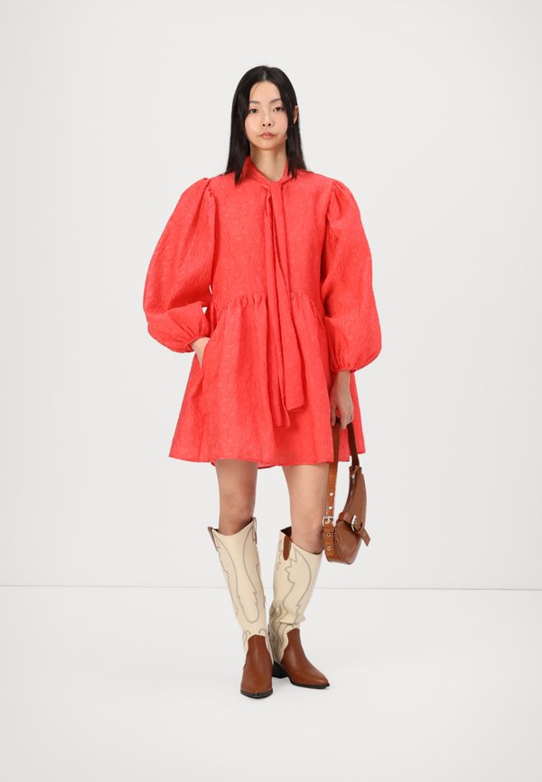 PARAKEET BOW MINI DRESS - Day dress2