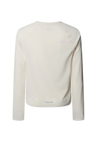 The North Face SUNRISER TEE, - Pitkähihainen paita - white dune