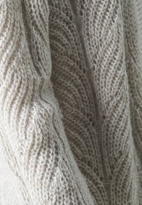 Object OBJNOVA STELLA CARDIGAN - Kardigán - humus/melange