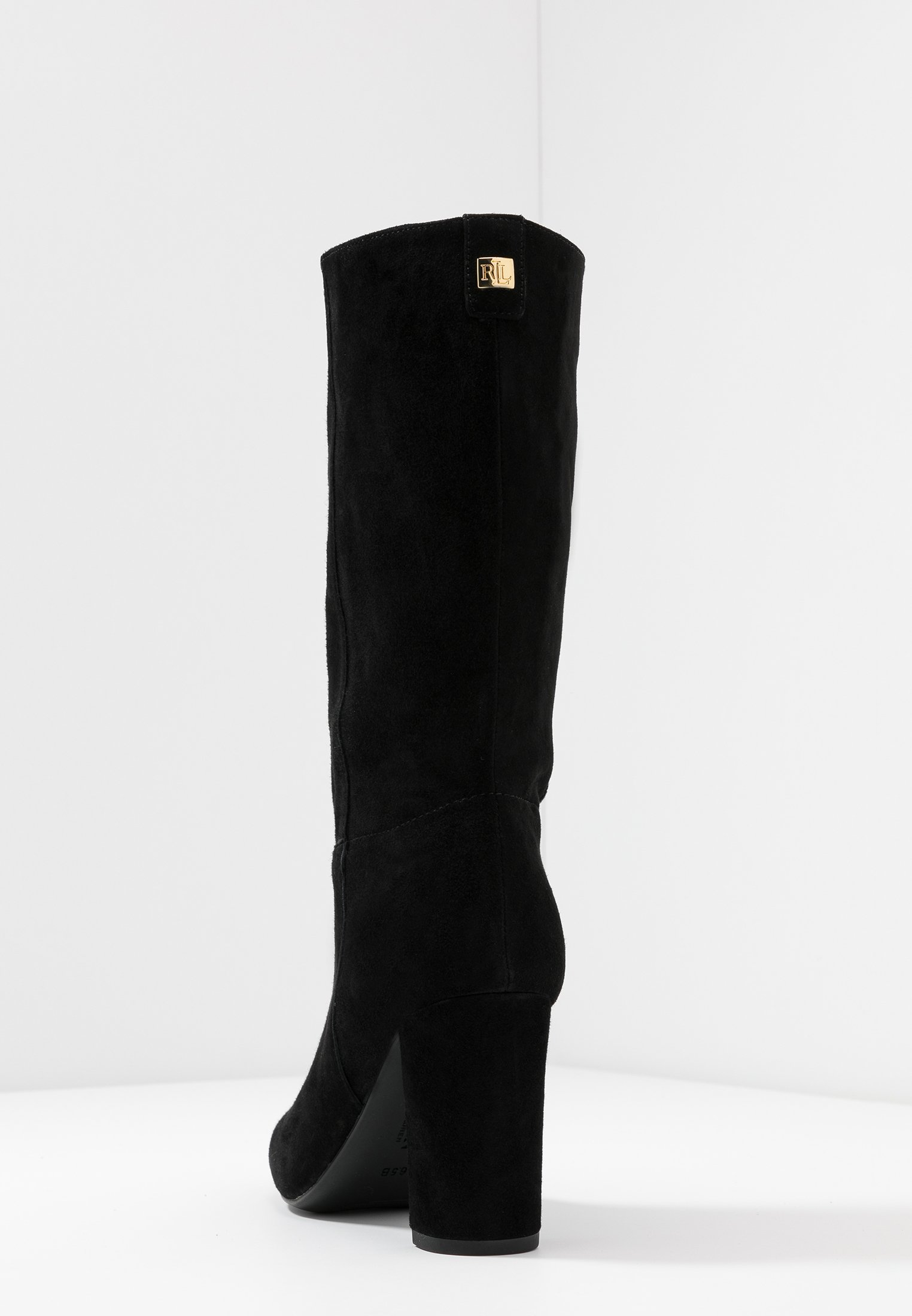 Lauren Ralph Lauren ARTIZAN - Botas - black/blanco - Zalando.es