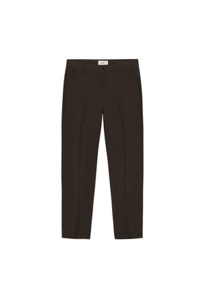 Les Deux, BRUSHED TWILL - Παντελόνι - molé brown