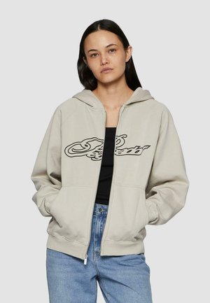 Pegador Sweatjacke - washed moon grey