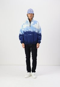 Jack & Jones JORSKYHIGH HALF ZIP UNISEX - Fleecetröja - white