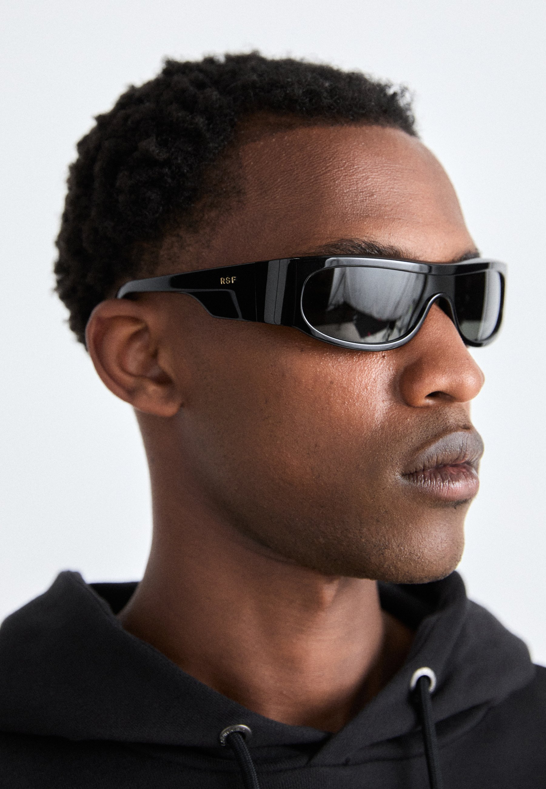 サングラス RETRO SUPER FUTURE 'Pharoah' sunglasses (PHAROAH BLACK) Pharoah Black
