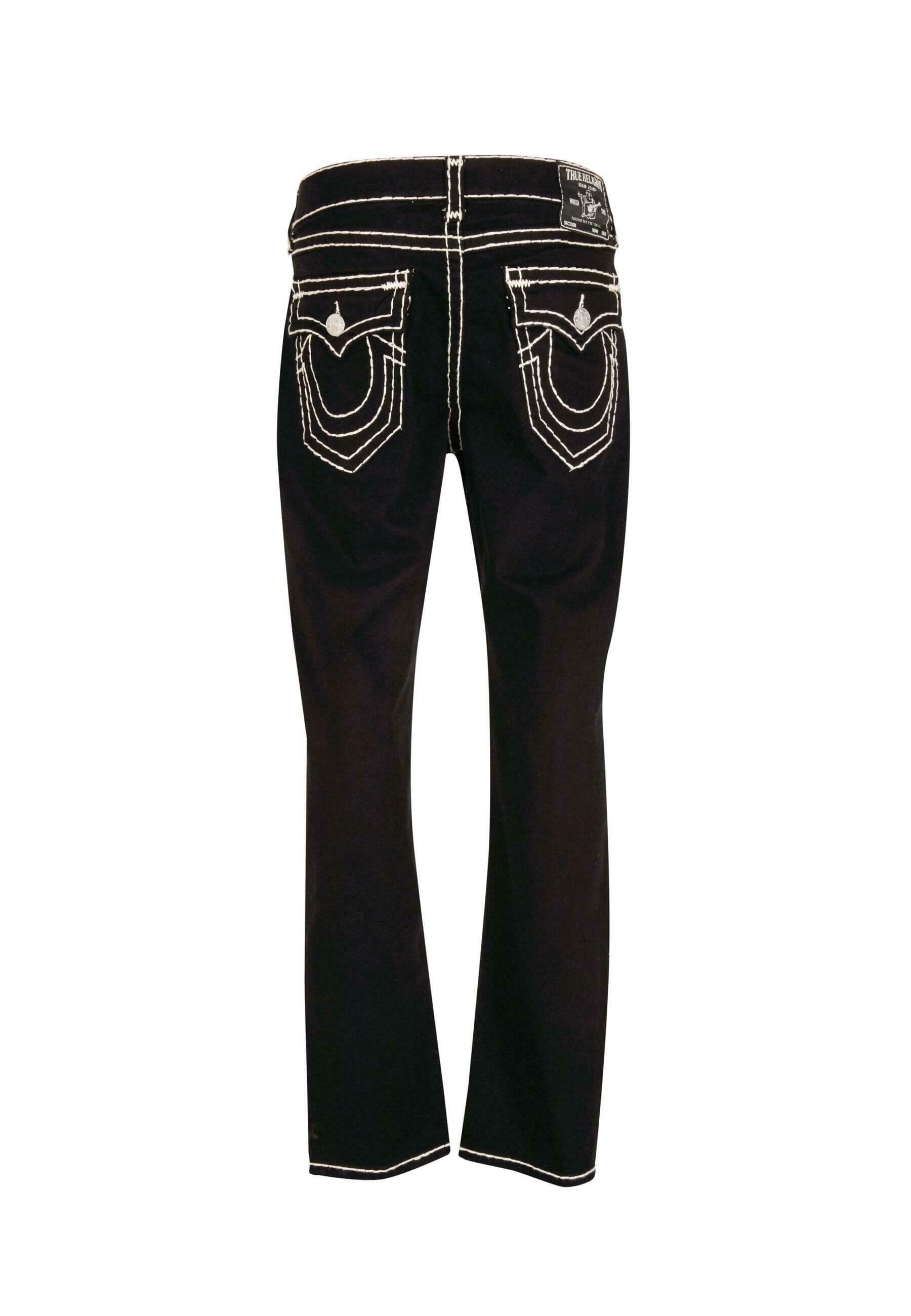 True Religion RICKY BIG T FLAP 34IN - Straight leg jeans - brown