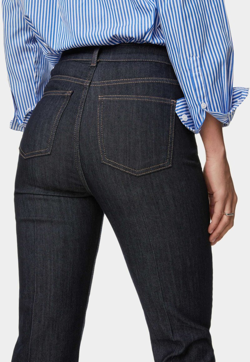 harper cigarette jeans marks and spencer Marks & Spencer HARPER CIGARETTE - Jeans slim fit - indigo mix/blu  screziato