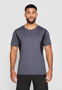 Puma CLOUDSPUN - Camiseta deportiva - galactic gray/black
