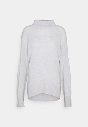pure cashmere HIGH NECK  - Strikkegenser - light grey