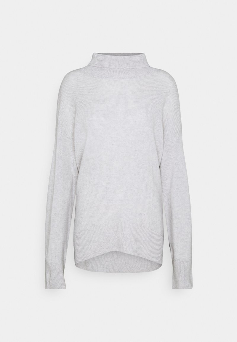 pure cashmere HIGH NECK  - Džemperis - light grey
