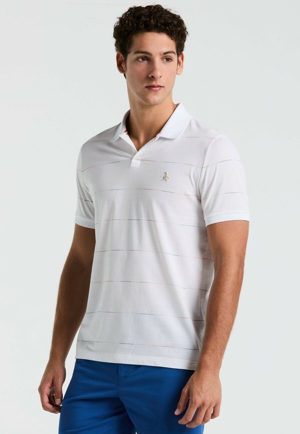 PRIDE SPACE DYE STRIPE SHORT SLEEVE - Poloshirt