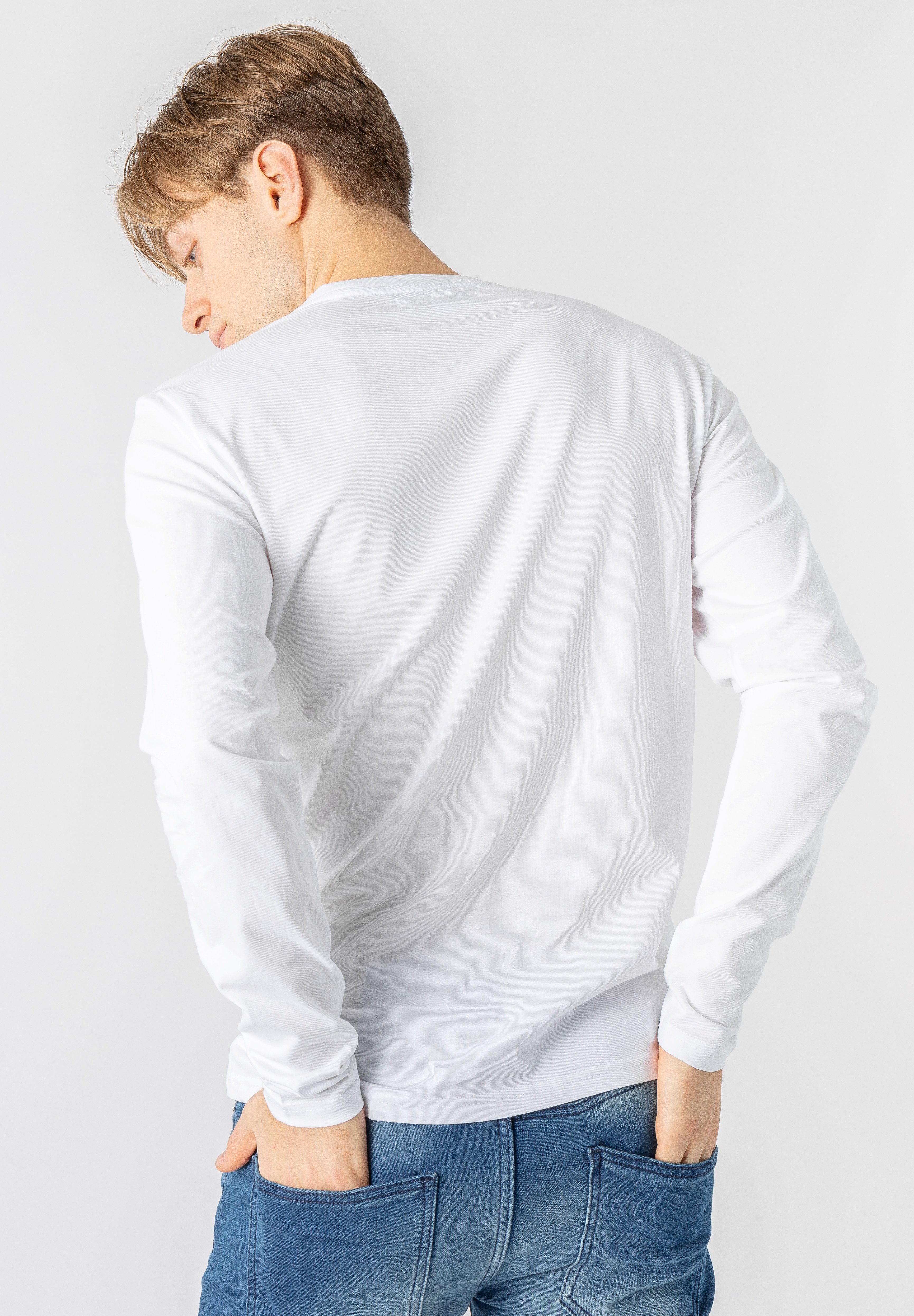 U.S. Polo Assn. BROLIN LONG SLEEVE - Maglietta a manica lunga -  white/bianco - Zalando.it