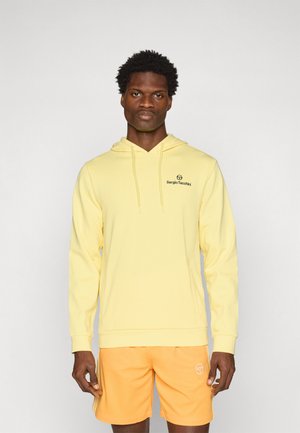 HASHTAG HOODIE SWEATER - Hoodie - popcorn/navy