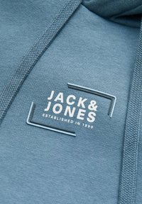 Jack & Jones JJECORP GRAPHIC HOOD NOOS - Sweatshirt - blue mirage