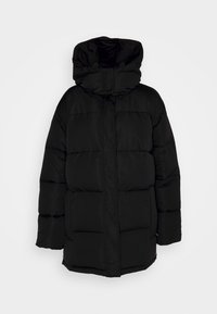 TOPPER WINTER BASIC - Zimní kabát - meteorite black