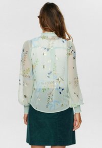 Nümph NUKYNDALL  - Button-down blouse - sea foam