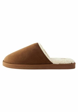 REGULAR FIT - Platt slip-in - tan brown