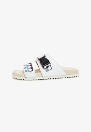 Cesare Gaspari, Slip-on sandaler - white