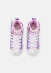 Skechers TWI-LITES 2.0 - High-top trainers - lavender/multi-coloured/light pink