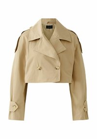 Oui TWILL - Trenchcoat - desert tan