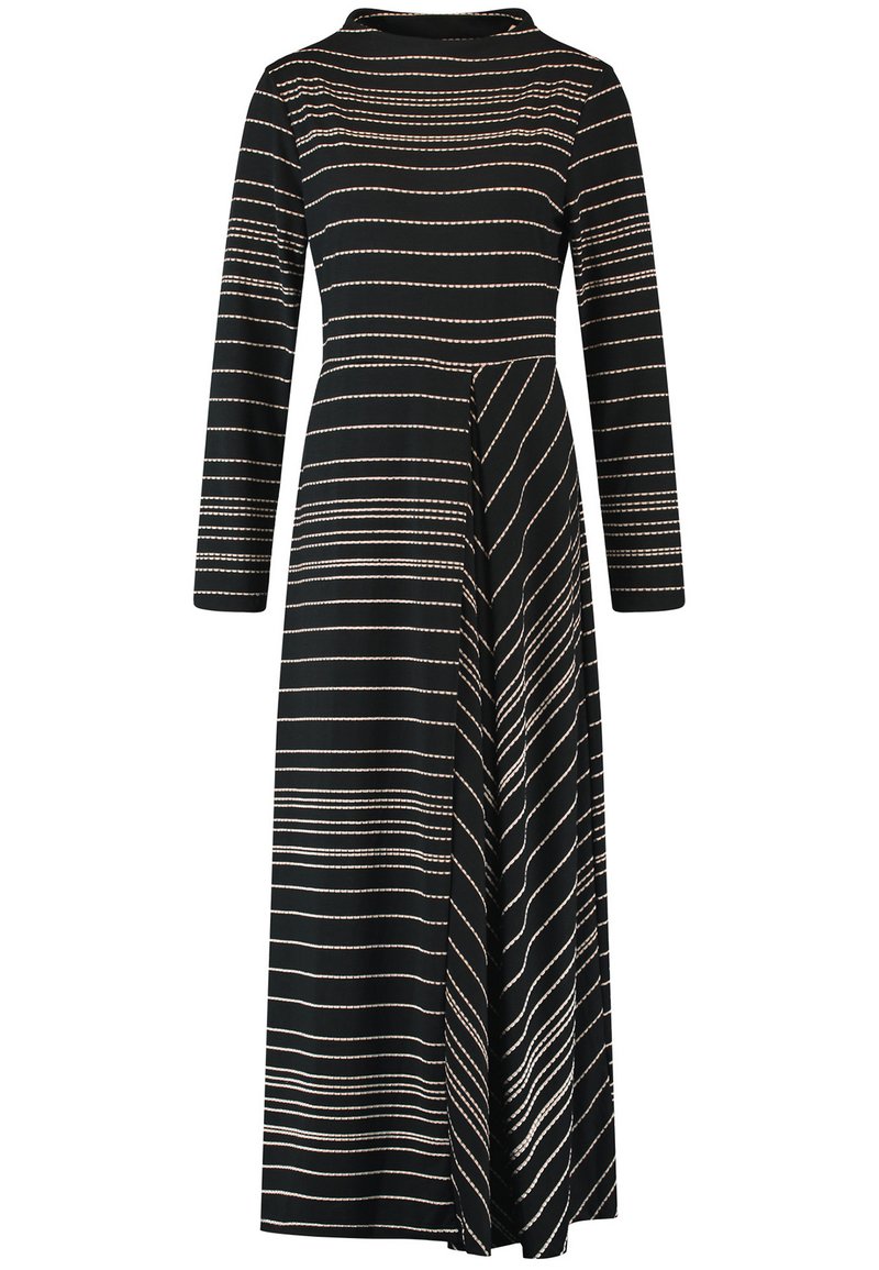 Damen Freizeitkleider | Taifun Freizeitkleid schwarz gemustert/mehrfarbig - SB70141 Damen Freizeitkleider | Taifun Freizeitkleid schwarz gemustert/mehrfarbig - SB70141