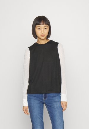 ONLY Petite ONLAISSHA  - Pullover - black/cloud dancer
