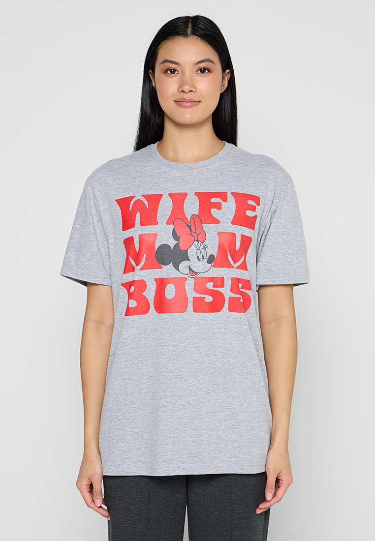 Disney T-shirt print grijs