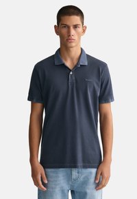 GANT - SUNFADED RUGGER - Polo - evening blue Immagine in miniatura 1