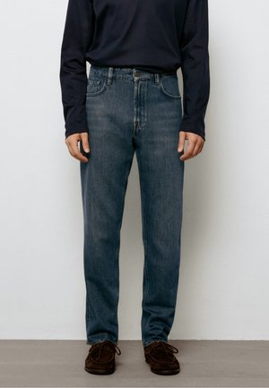 Massimo Dutti, TAPERED FIT JEANS - Jeans Tapered Fit - blue