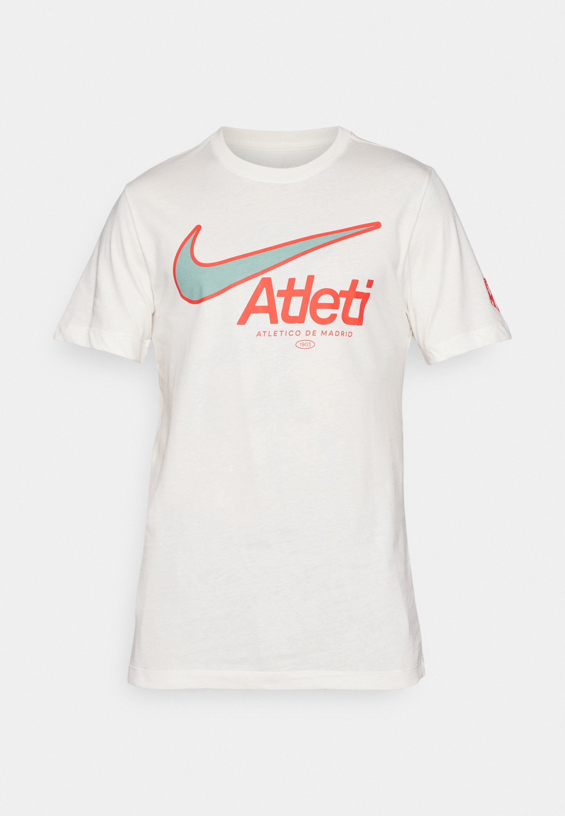 Nike Performance ATLETICO MADRID NIKE SWOOSH TEE - Camiseta estampada -  phantom/gris claro - Zalando.es