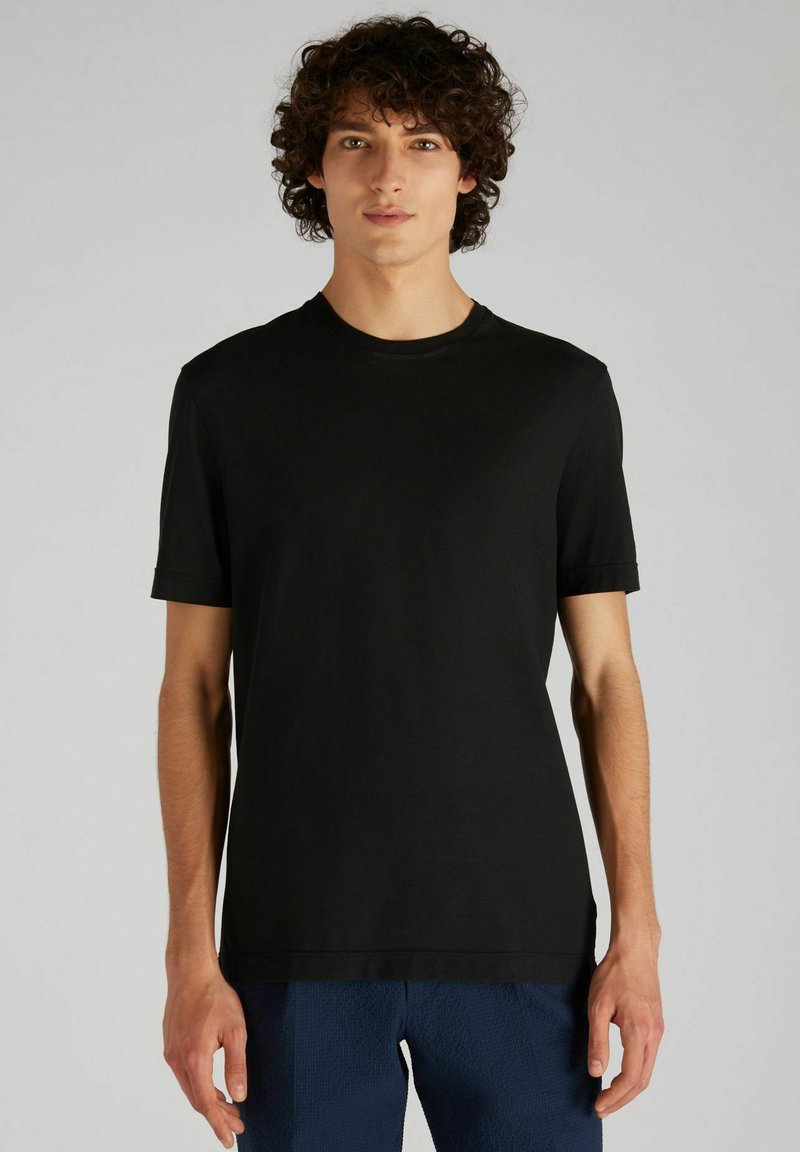 Slowear ZANONE-ICECOTTON - T-shirt basic - black