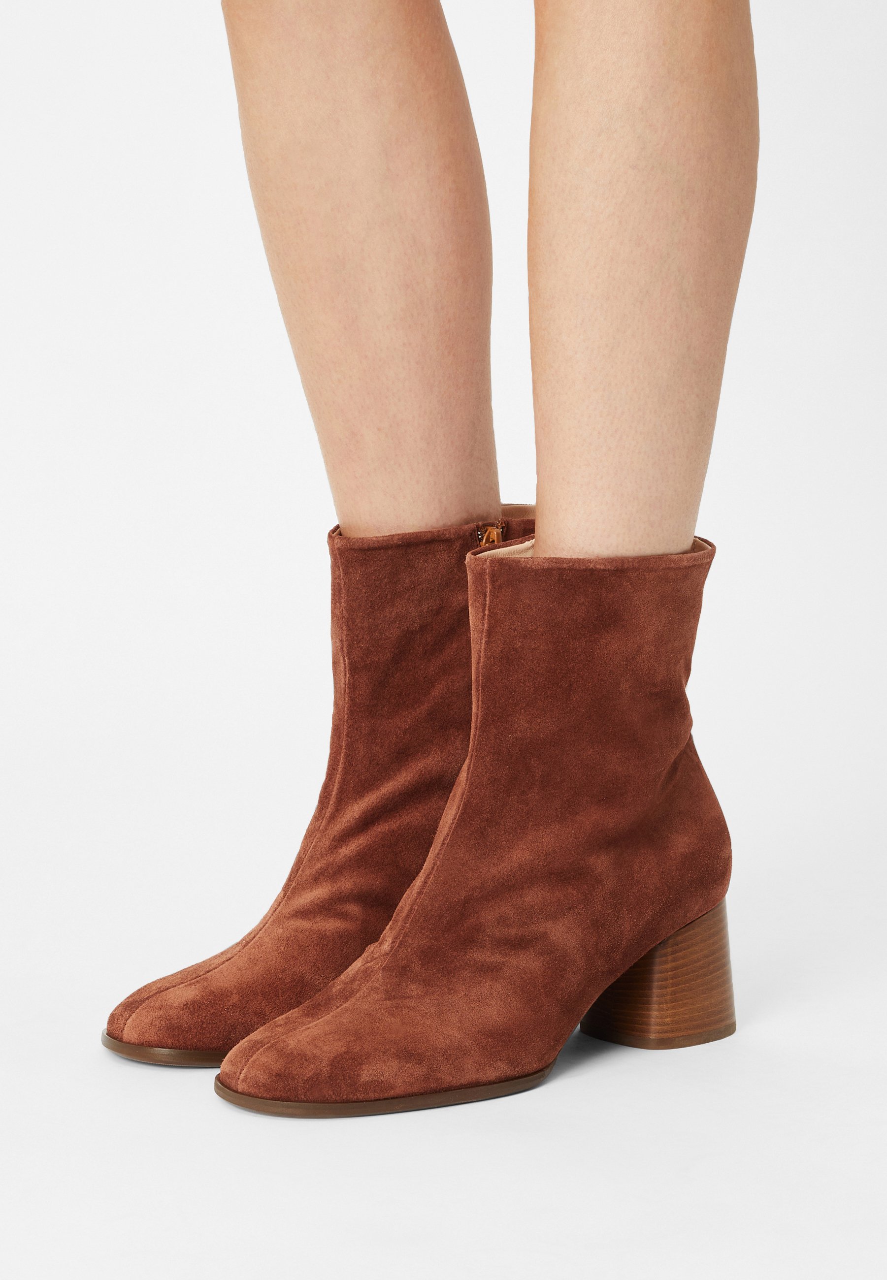 Högl CARINA - Korte laarzen - nut/Bruin - Zalando.nl