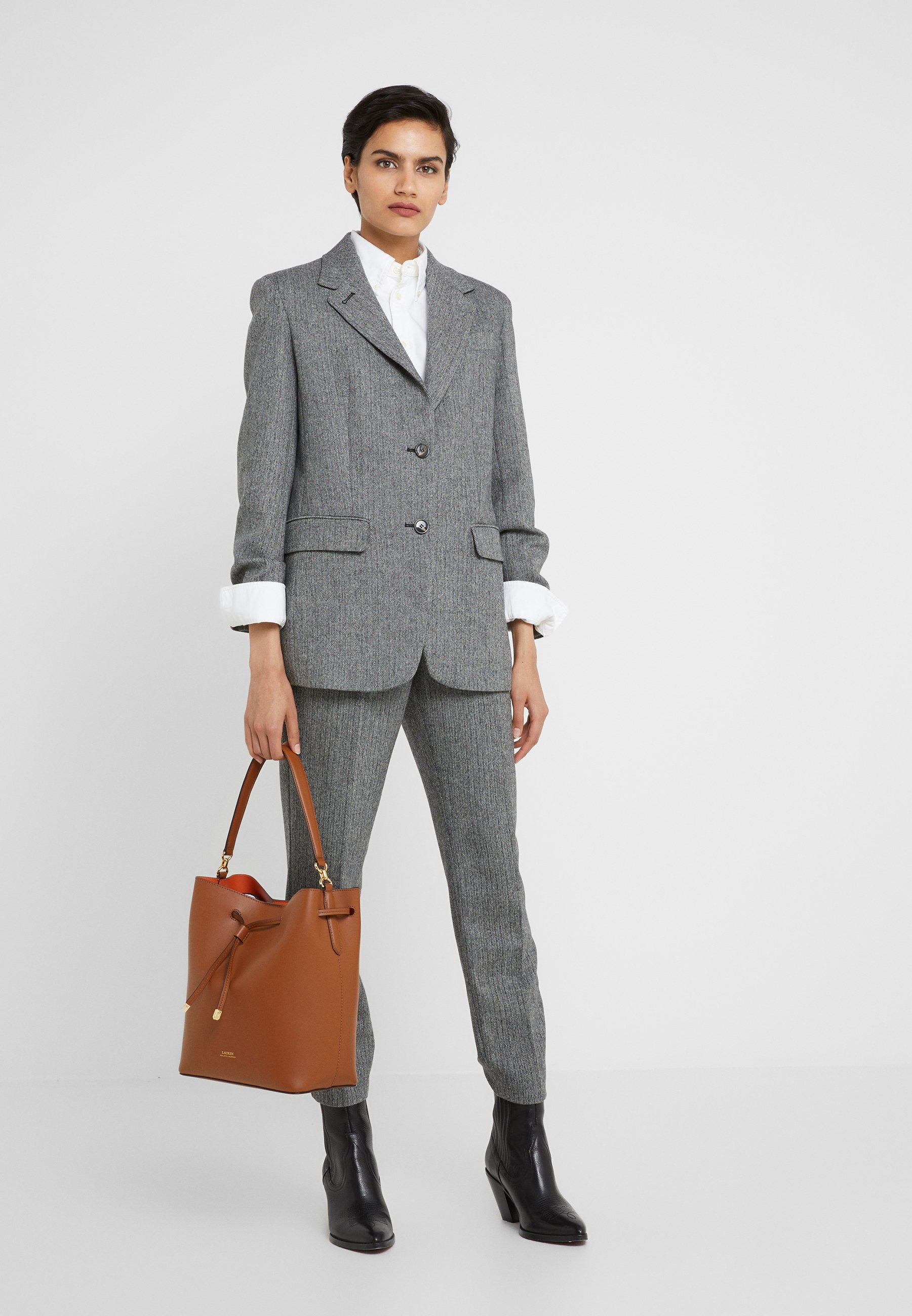 Torebka ralph lauren brązowa Clearance