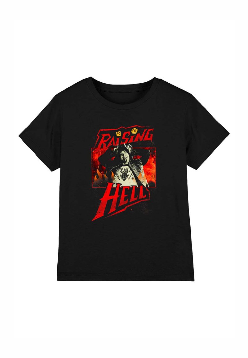 NETFLIX T-shirt print zwart