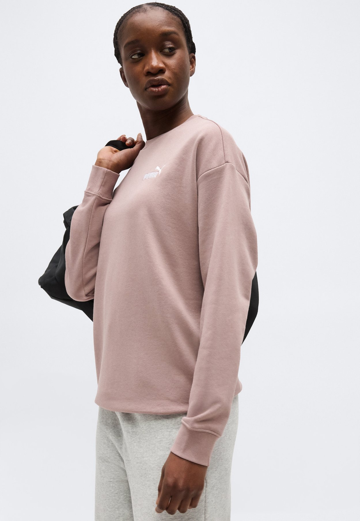 SMALL LOGO RELAXED CREW