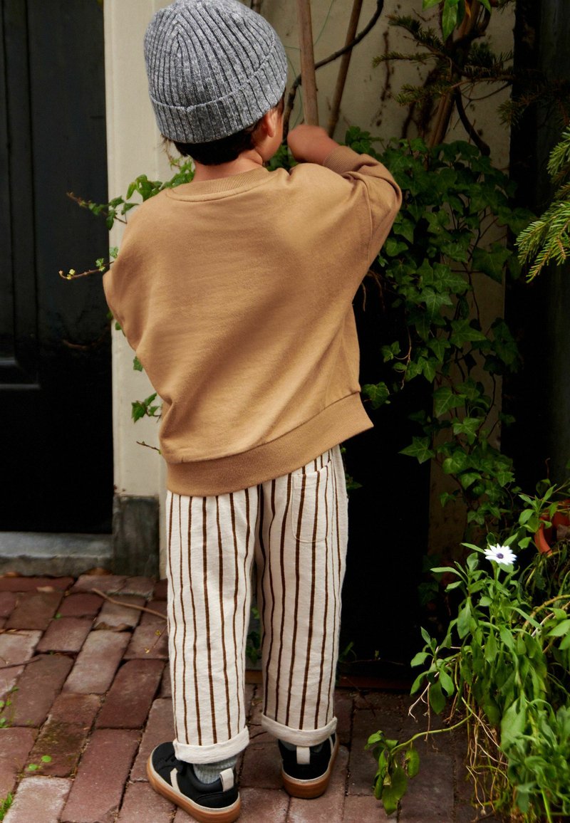 Next SET  - Pulóver - ecru cream brown