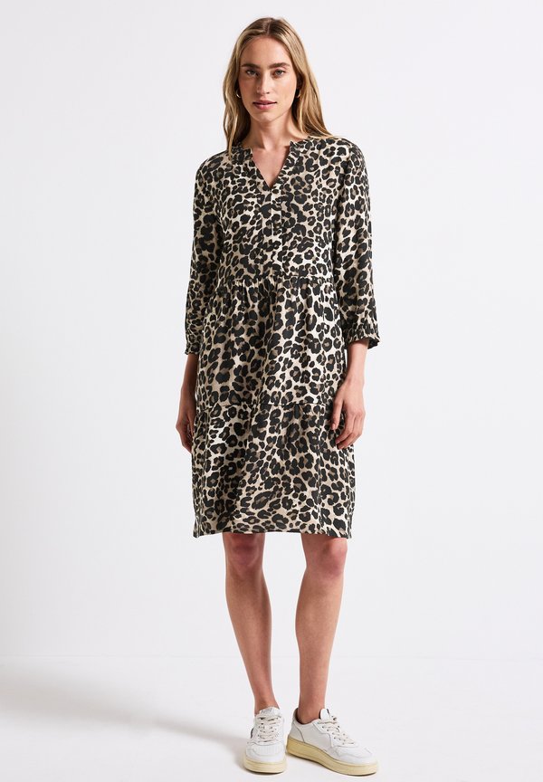 Freizeitkleid - schwarz