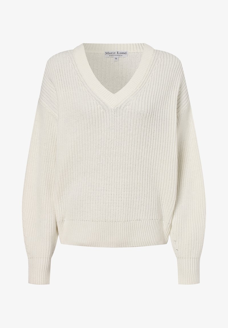 Marie Lund Strickpullover - grey