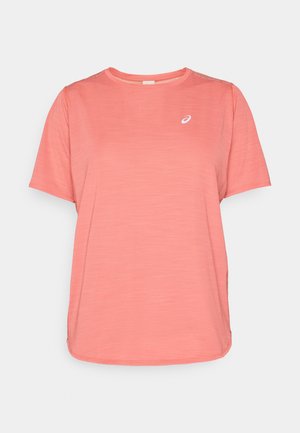 ASICS ROAD TOP - T-skjorte til trening - dark pink clay