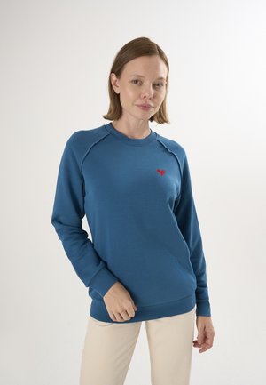 CREW NECK - Sweatshirt - teal