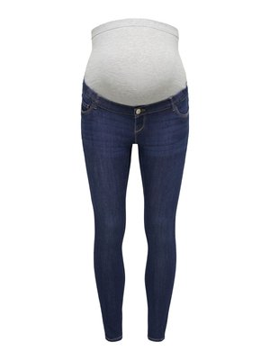 ONLY MATERNITY STORM - Liibuvad teksad - dark blue denim