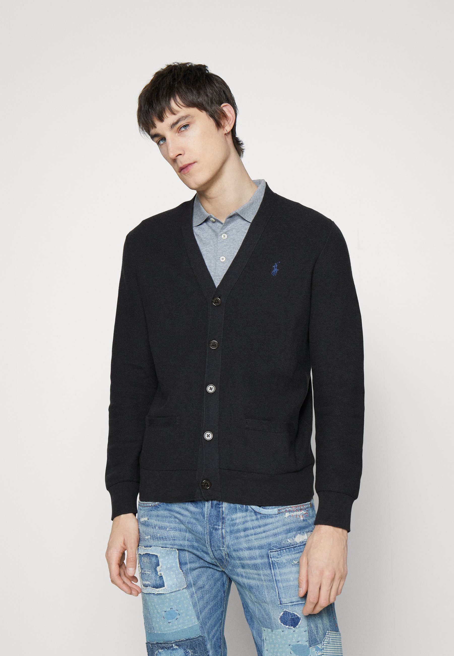 Polo Ralph Lauren Button Up Cardigan Grey