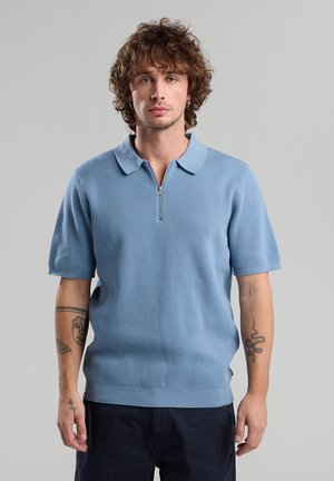 Polo shirt - vintage blue