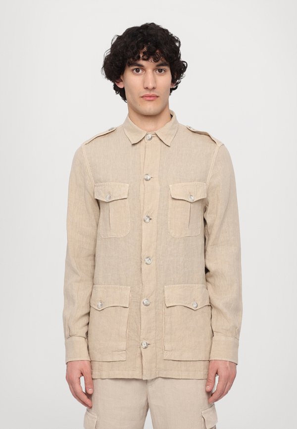 MEN JACKET - Summer jacket - sand