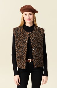 BONOBO Jeans ÄRMELLOSE WENDEWESTE - Weste - camel