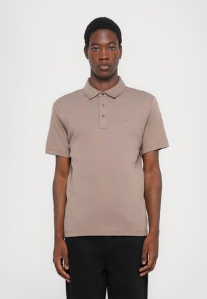 SLEEK CREW - T-shirt - bas - chestnut