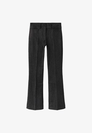 Mango, ADULT - Jean flare - black