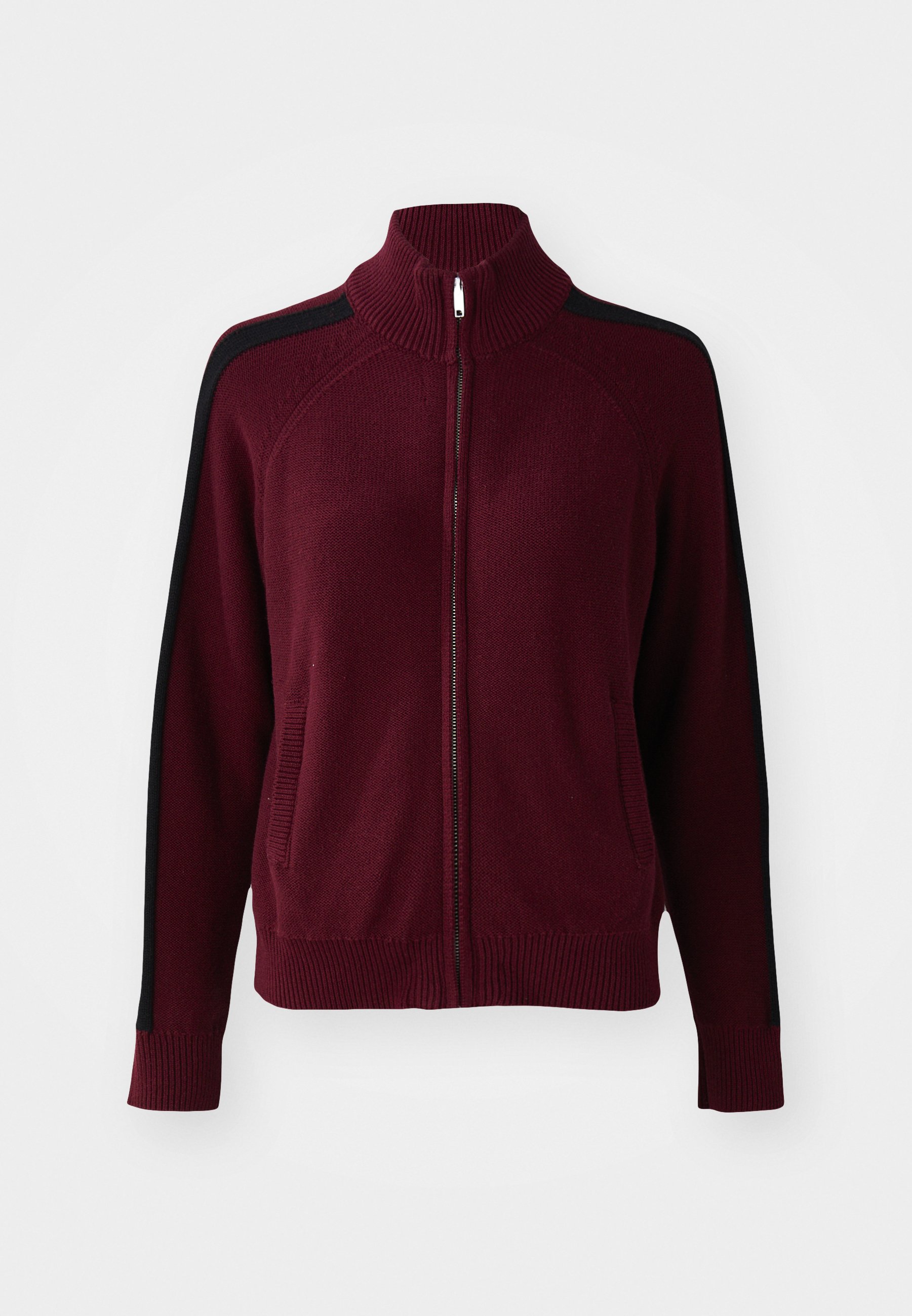 売れ筋商品|||オベイ ニット&セーター レディース アウター FRANKIE TRACK - Cardigan - wine Stylish FRANKIE TRACK Women's Cardigan with Zip Closure
