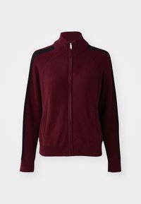 Obey Clothing FRANKIE TRACK - Cardigan - wine
